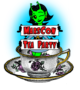 Tea party sign